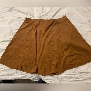 forever 21 soft flowy skirt